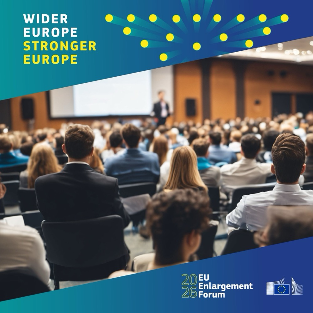Wider Europe, Stronger Europe – EU Enlargement Forum 2026 visual